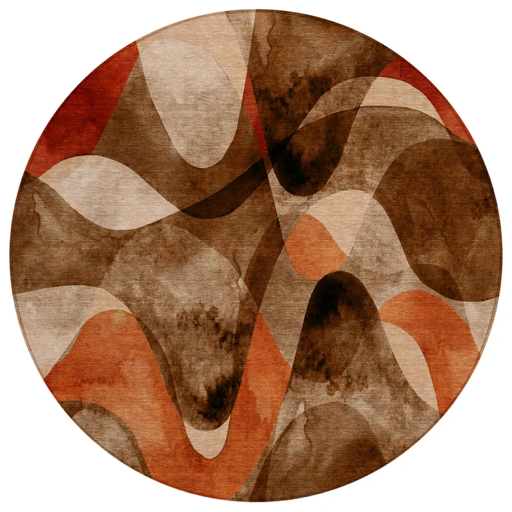 Chantille ACN536 Chocolate 8' x 8' Rug