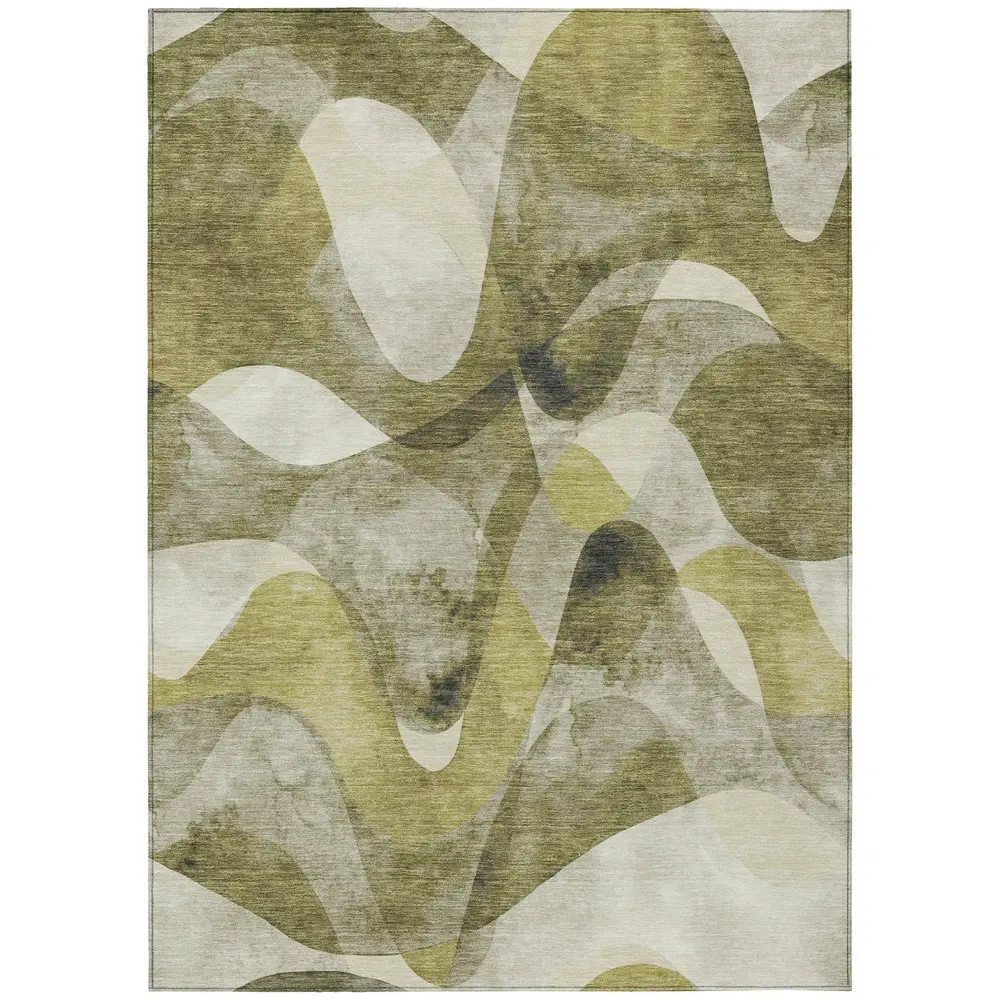 Chantille ACN536 Olive 3' x 5' Rug