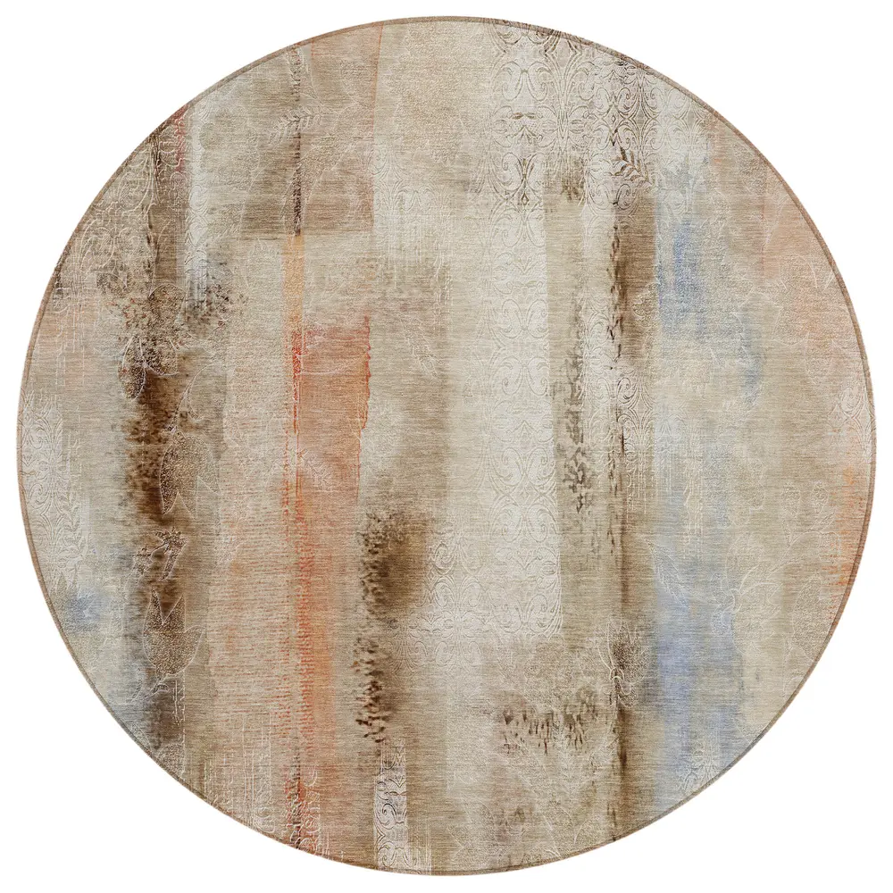Chantille ACN537 Beige 8' x 8' Rug