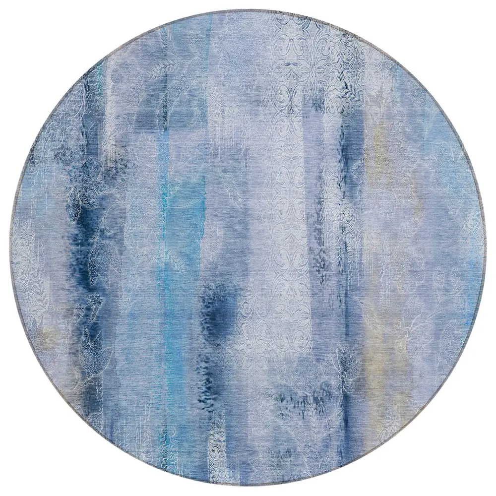 Chantille ACN537 Blue 8' x 8' Rug