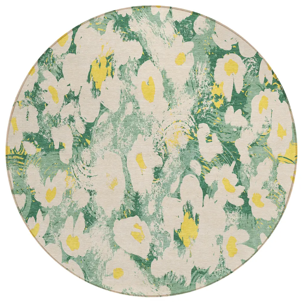 Chantille ACN538 Green 8' x 8' Rug