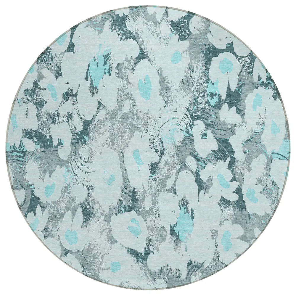 Chantille ACN538 Teal 8' x 8' Rug