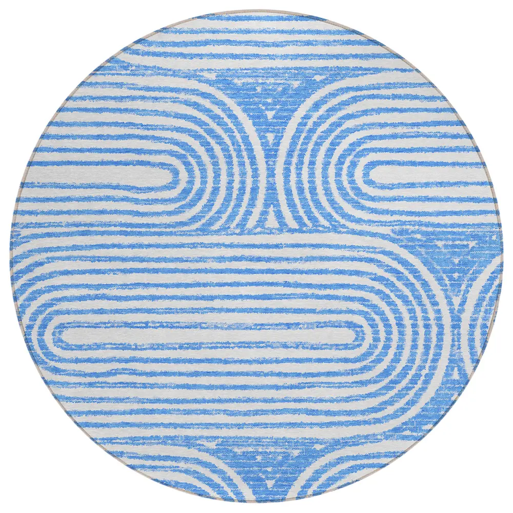 Chantille ACN540 Blue 8' x 8' Rug