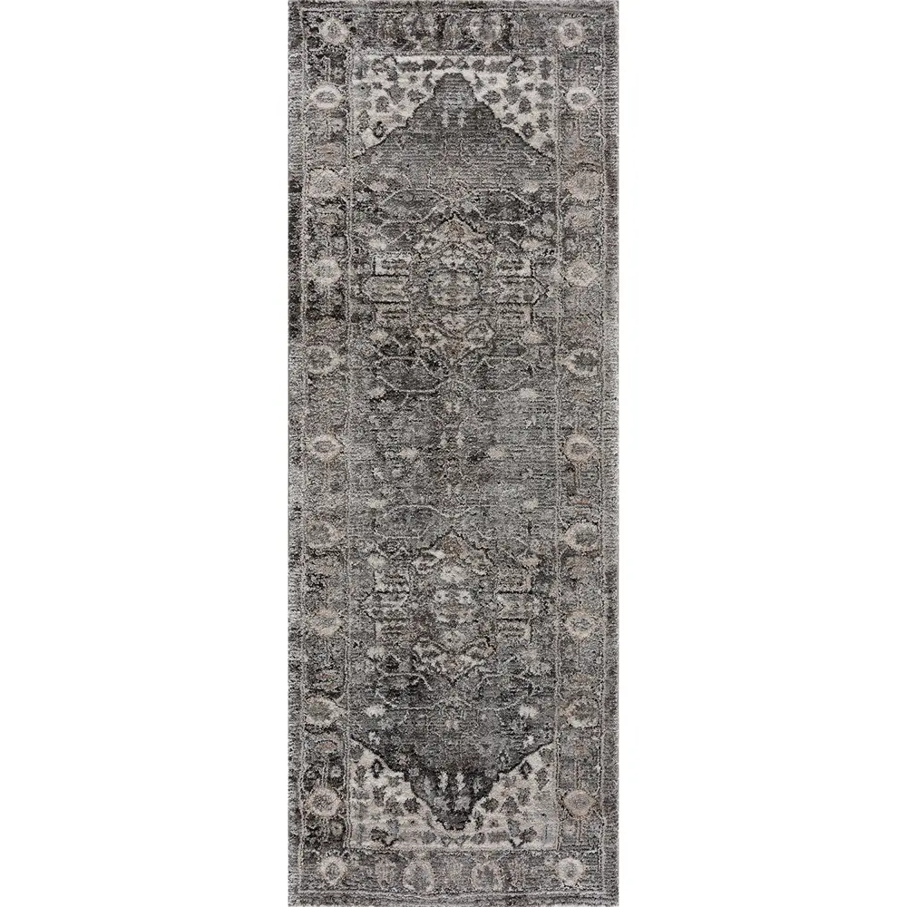 United Weavers Portsmouth Originality Grey Runner Rug 2'7
