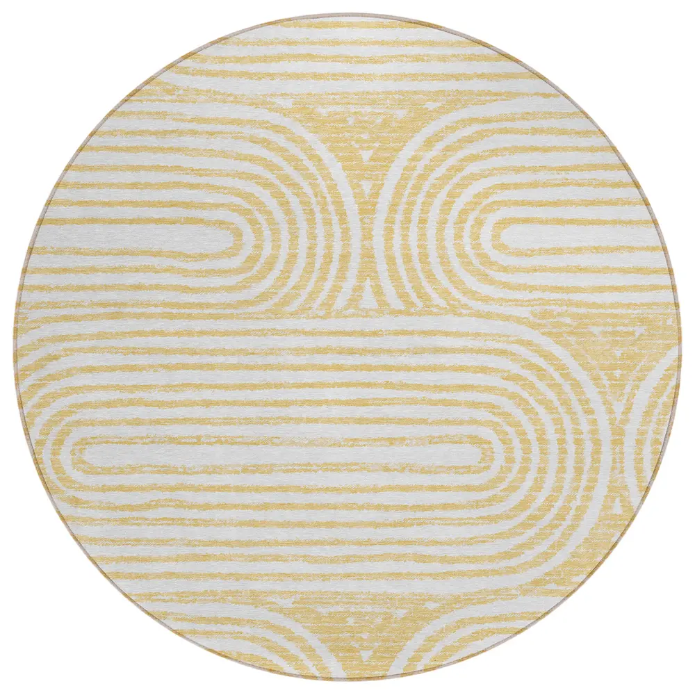 Chantille ACN540 Gold 8' x 8' Rug