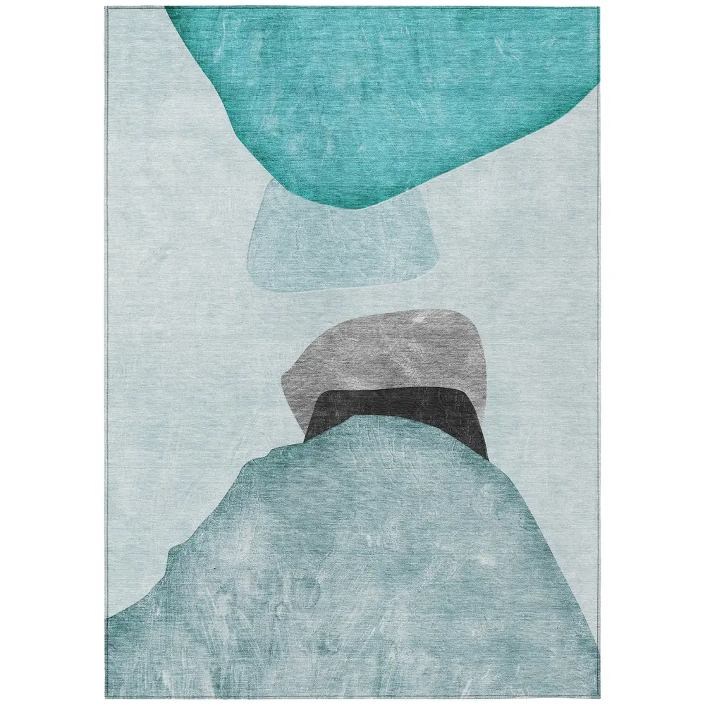 Chantille ACN547 Teal 3' x 5' Rug