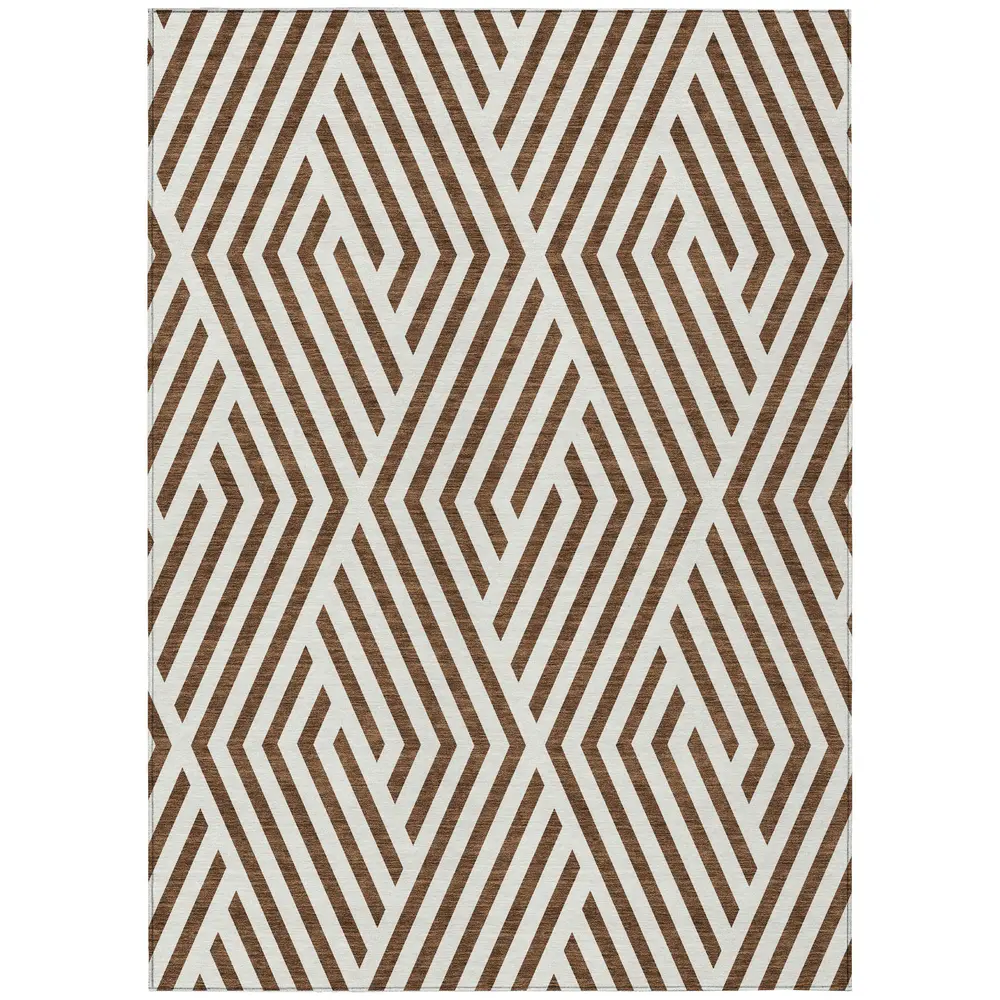 Chantille ACN550 Brown 10' x 14' Rug