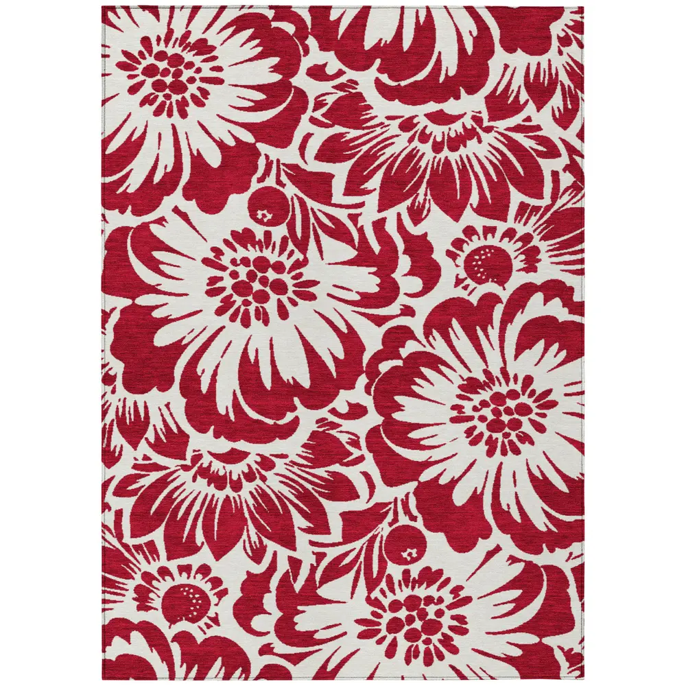 Chantille ACN551 Burgundy 5' x 7'6