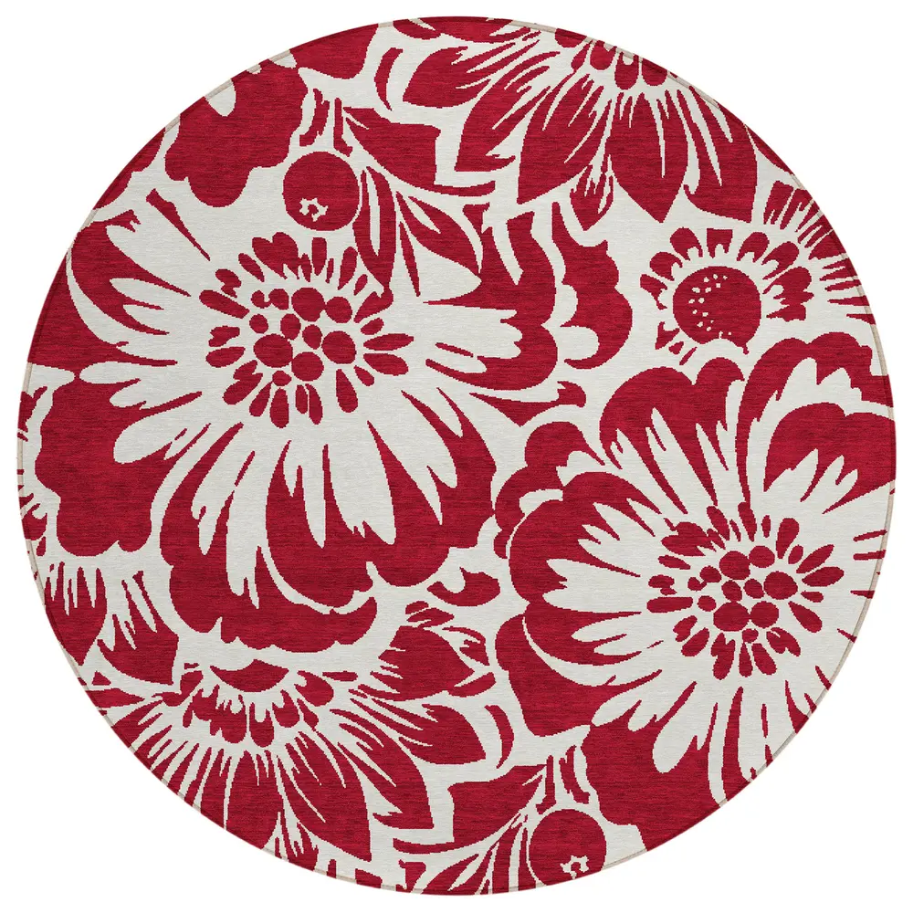 Chantille ACN551 Burgundy 8' x 8' Rug