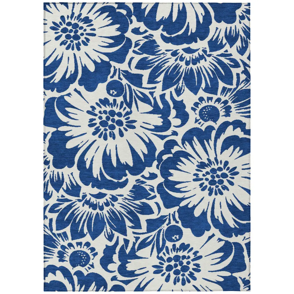 Chantille ACN551 Navy 5' x 7'6