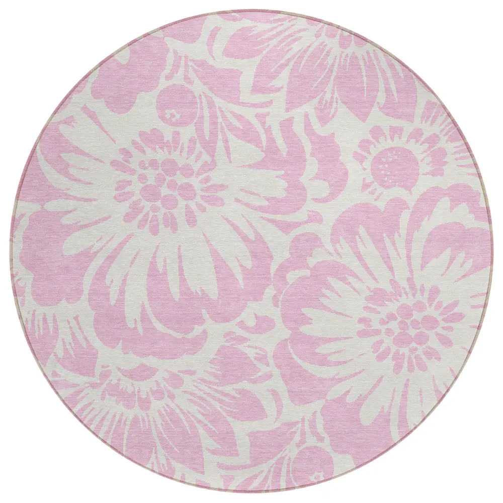 Chantille ACN551 Pink 8' x 8' Rug