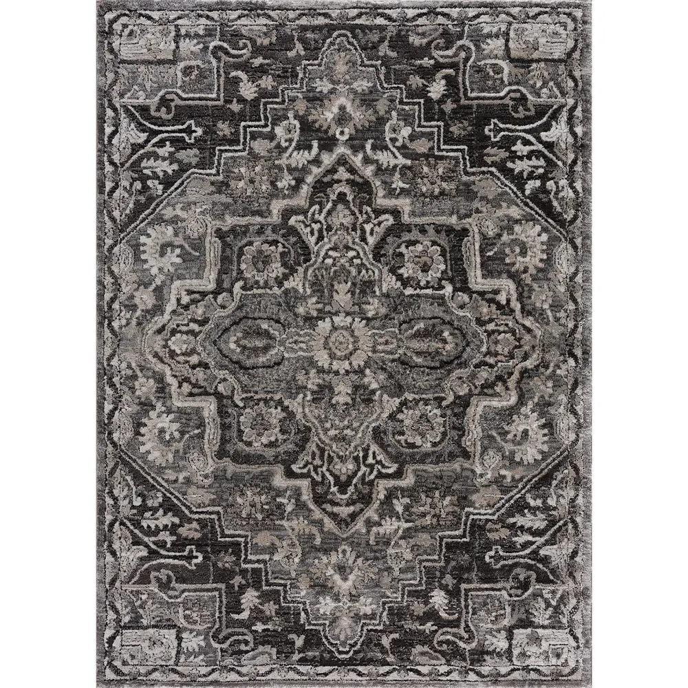 United Weavers Portsmouth Ancient Land  Grey Area Rug 5'3