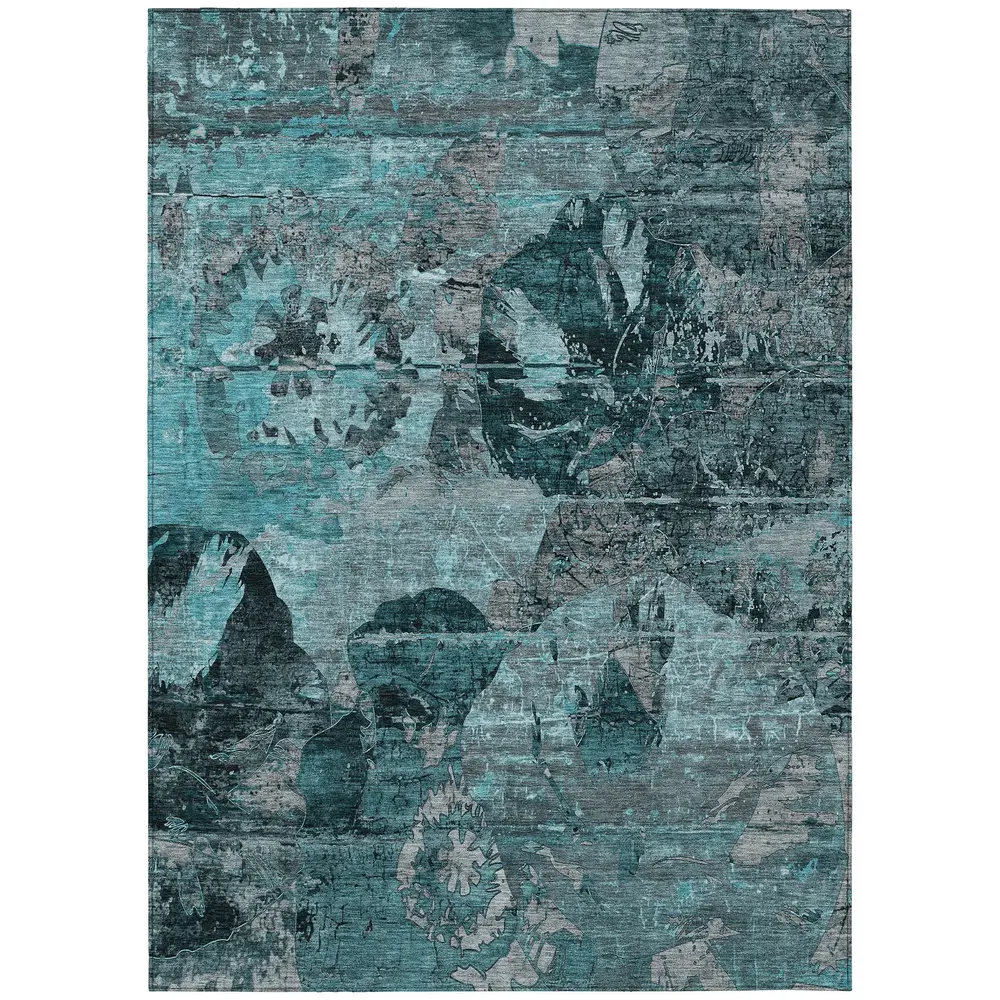 Chantille ACN555 Teal 5' x 7'6