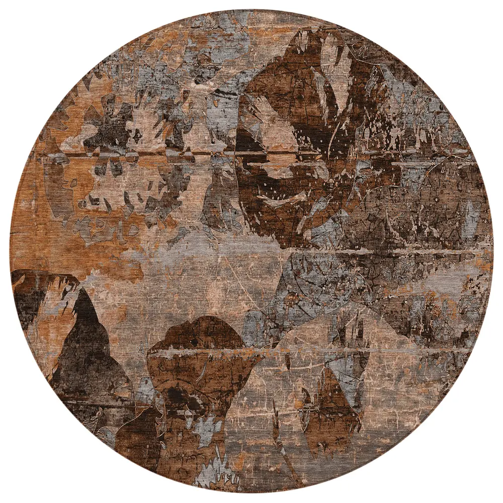 Chantille ACN555 Terracotta 8' x 8' Rug