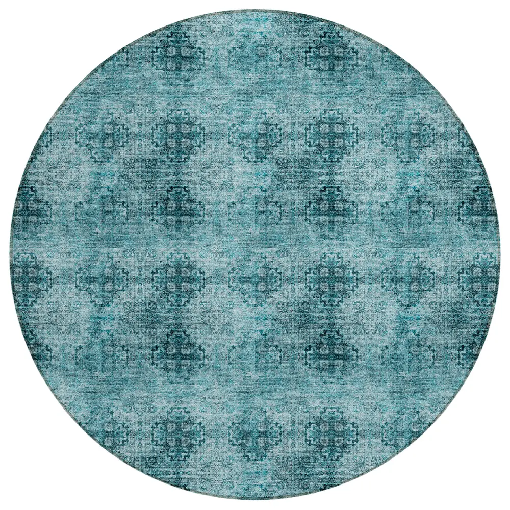 Chantille ACN557 Teal 8' x 8' Rug