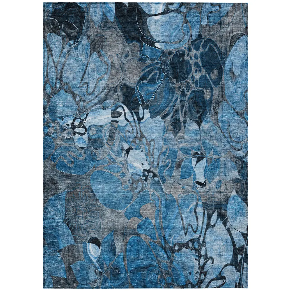 Chantille ACN558 Blue 5' x 7'6