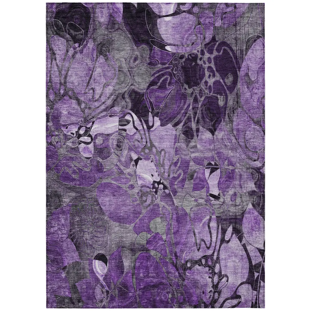 Chantille ACN558 Purple 3' x 5' Rug