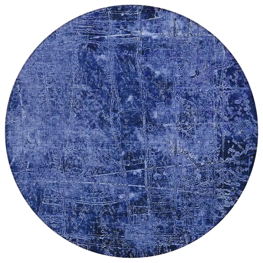 Chantille ACN559 Navy 8' x 8' Rug