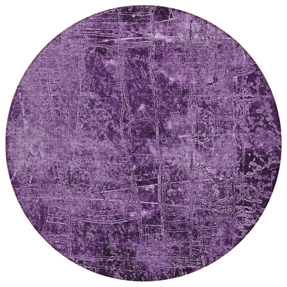 Chantille ACN559 Purple 8' x 8' Rug