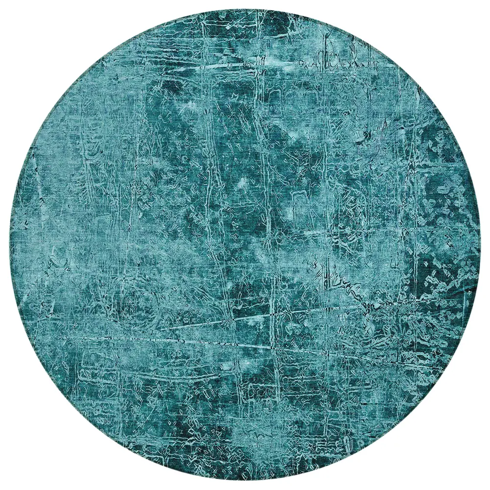 Chantille ACN559 Teal 8' x 8' Rug