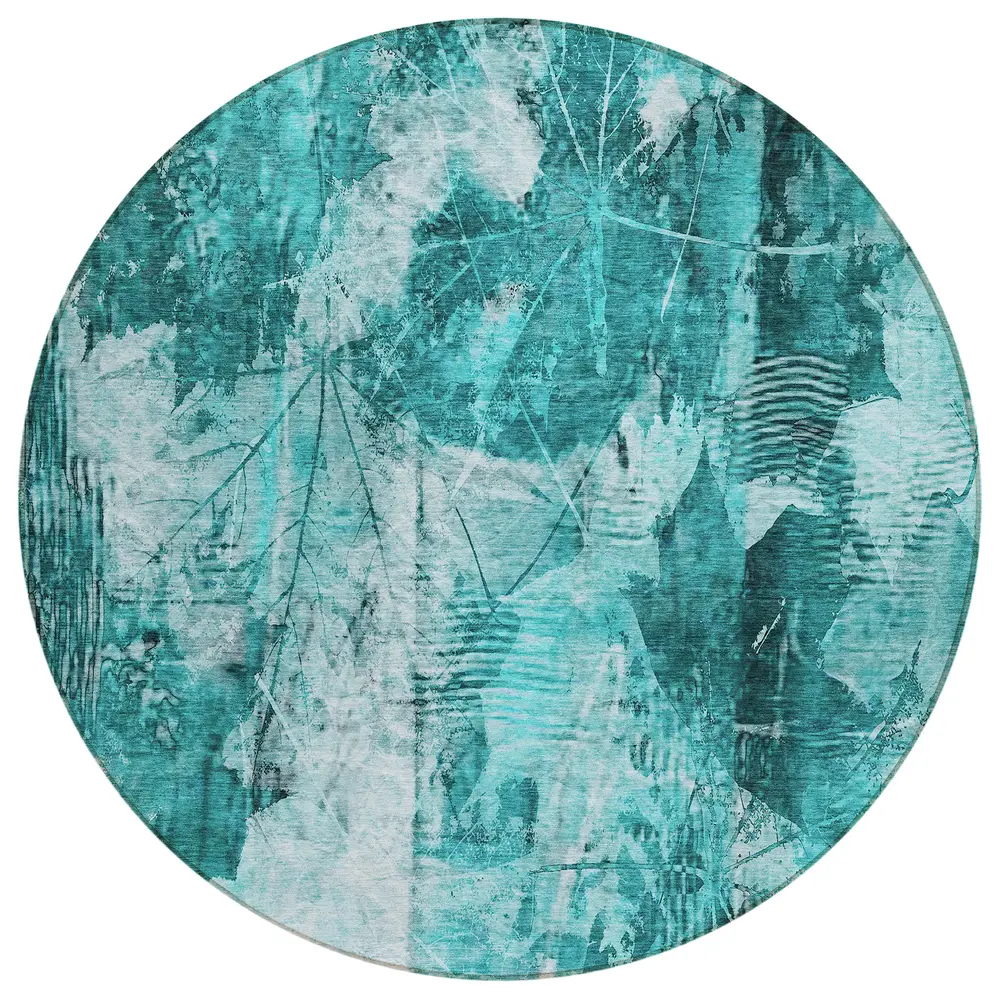 Chantille ACN560 Teal 8' x 8' Rug
