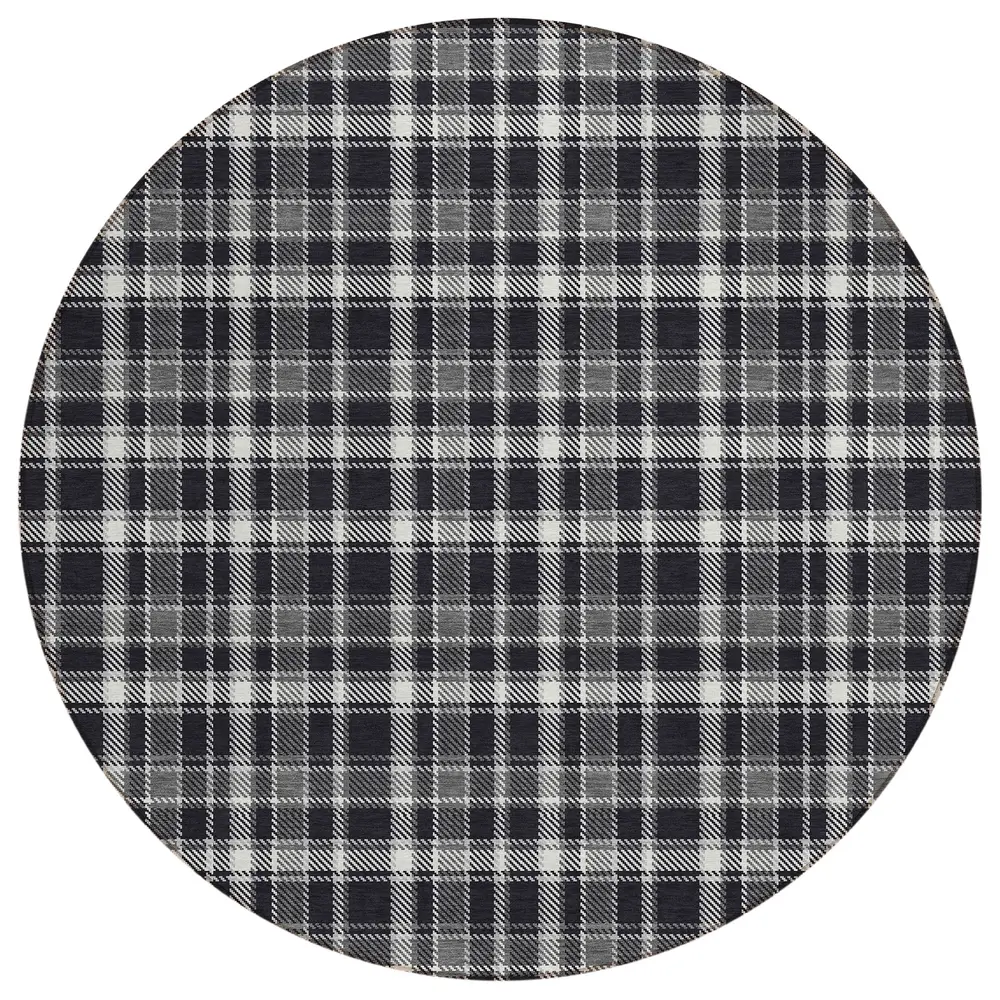 Chantille ACN563 Black 8' x 8' Rug