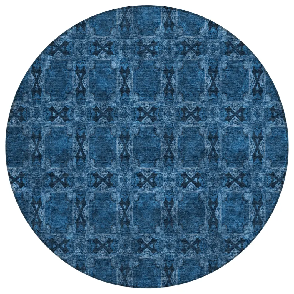 Chantille ACN564 Navy 8' x 8' Rug