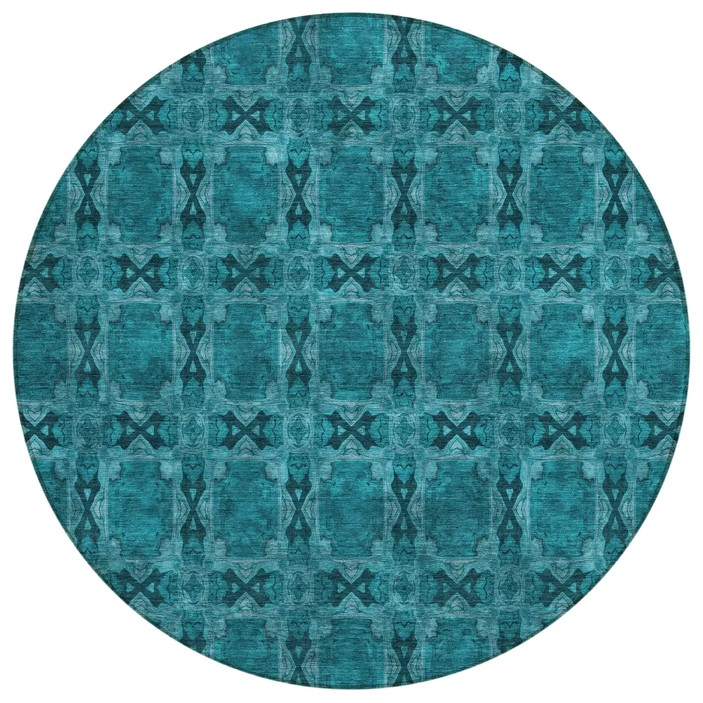 Chantille ACN564 Teal 8' x 8' Rug