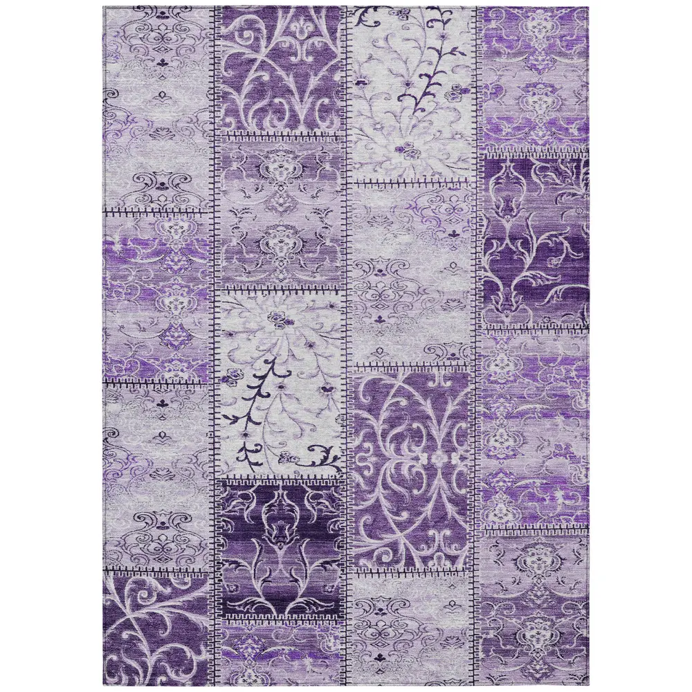 Chantille ACN566 Purple 5' x 7'6