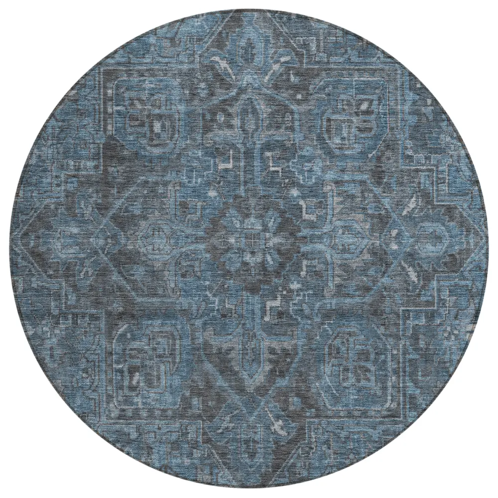 Chantille ACN571 Navy 8' x 8' Rug