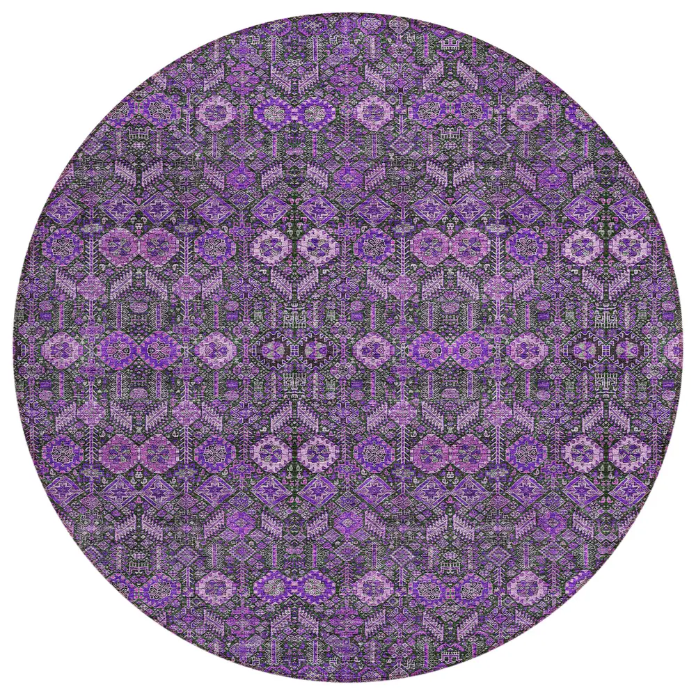 Chantille ACN574 Purple 8' x 8' Rug