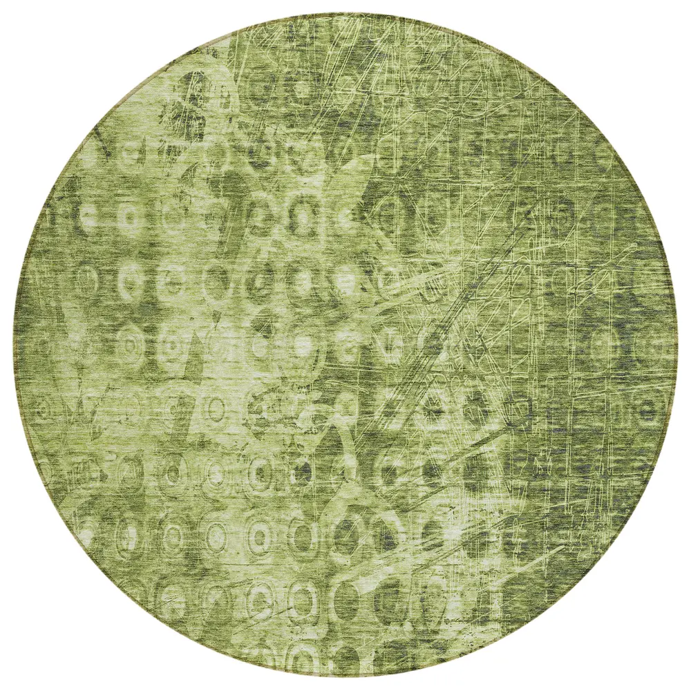 Chantille ACN577 Olive 8' x 8' Rug
