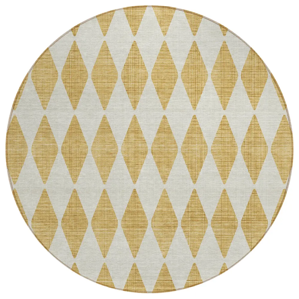 Chantille ACN578 Gold 8' x 8' Rug