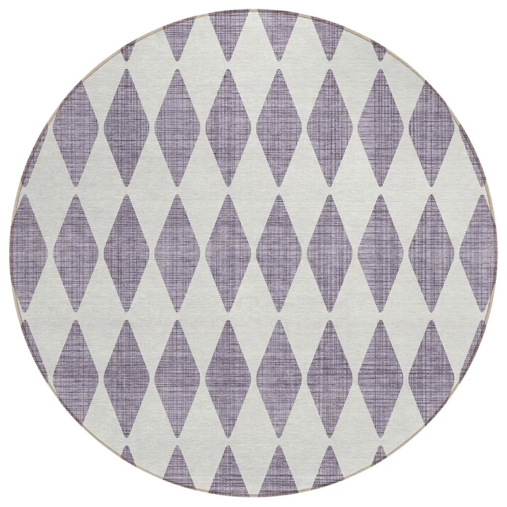 Chantille ACN578 Purple 8' x 8' Rug