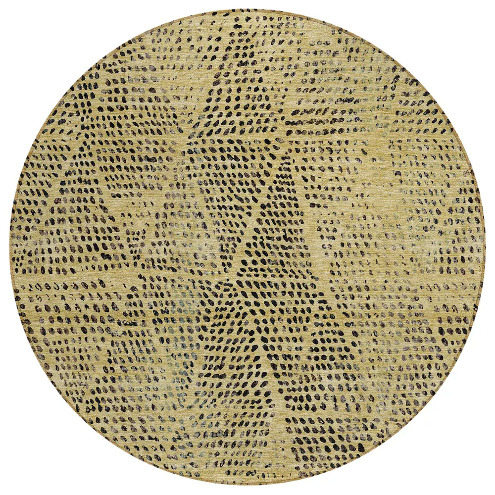 Chantille ACN591 Gold 8' x 8' Rug
