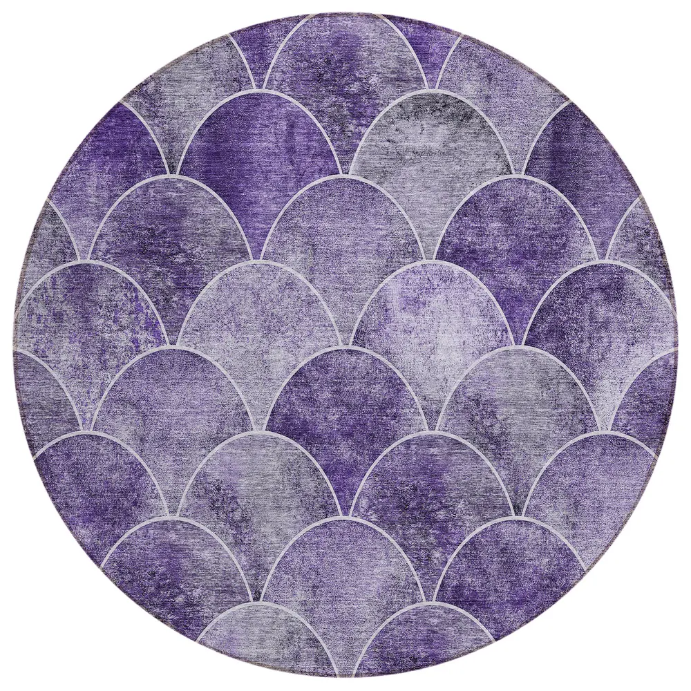 Chantille ACN594 Purple 8' x 8' Rug