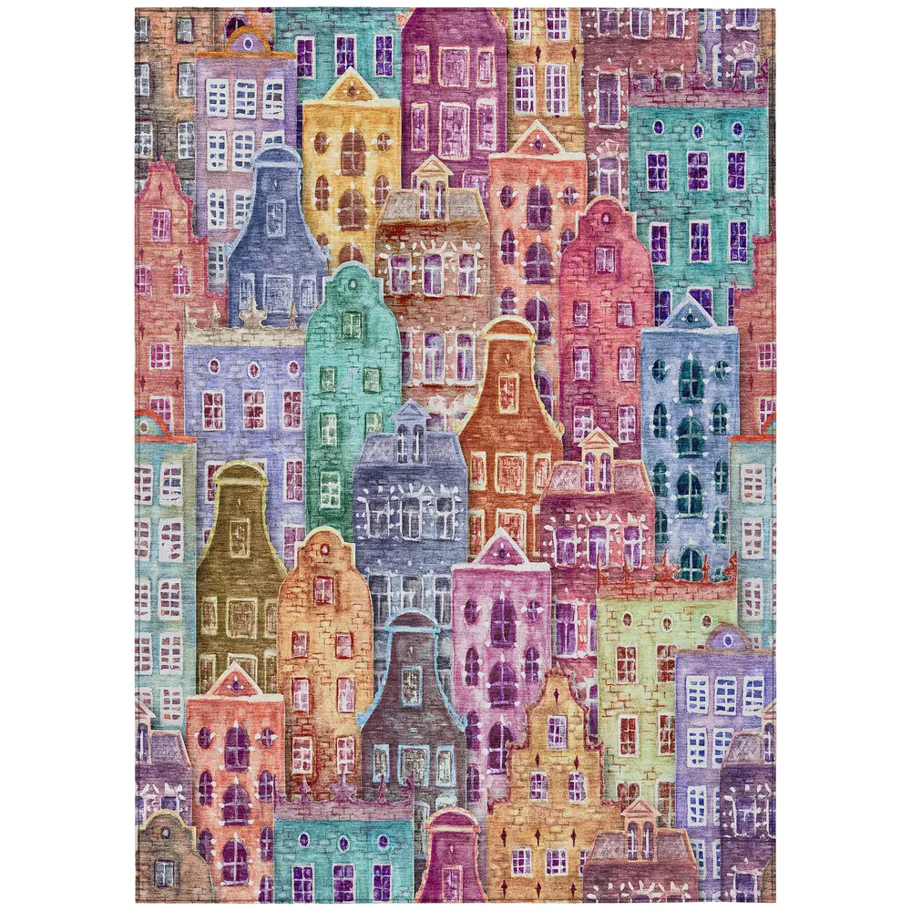 Chantille ACN600 Red 3' x 5' Rug