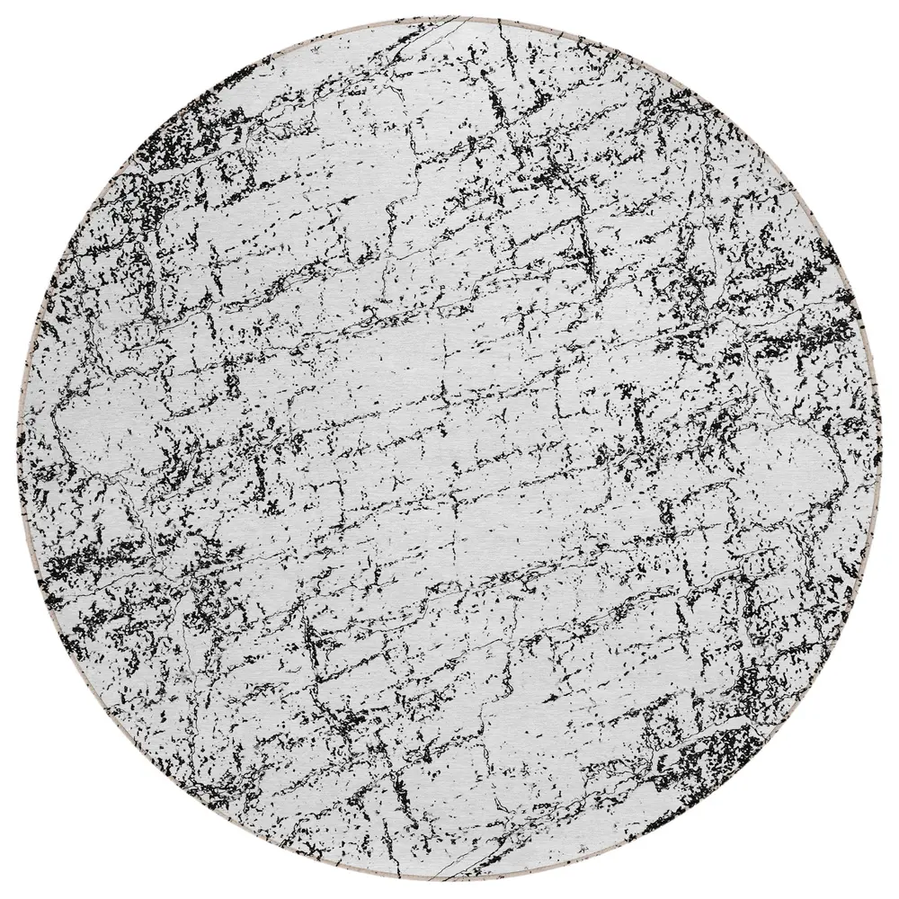 Chantille ACN606 Black 8' x 8' Rug