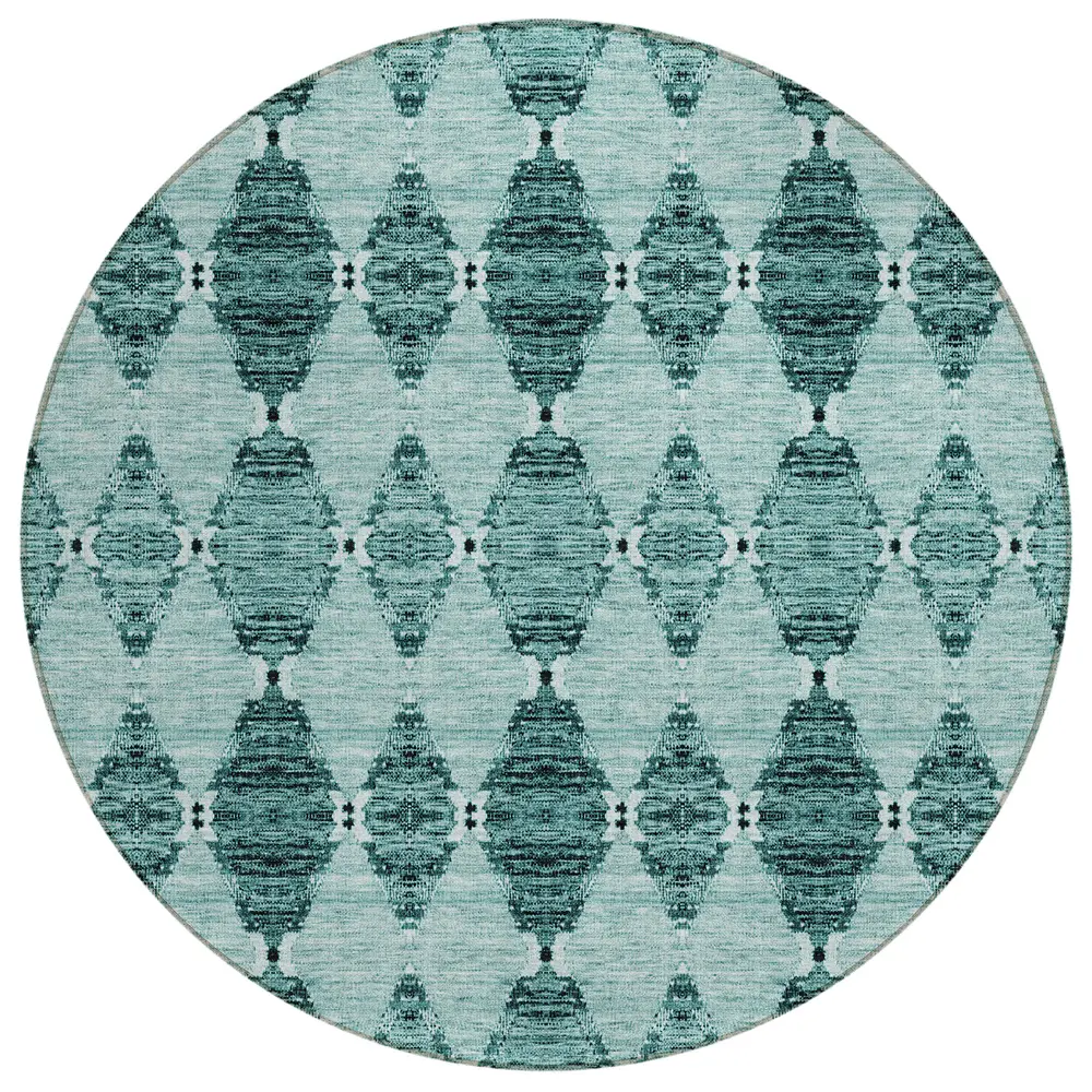 Chantille ACN610 Teal 8' x 8' Rug