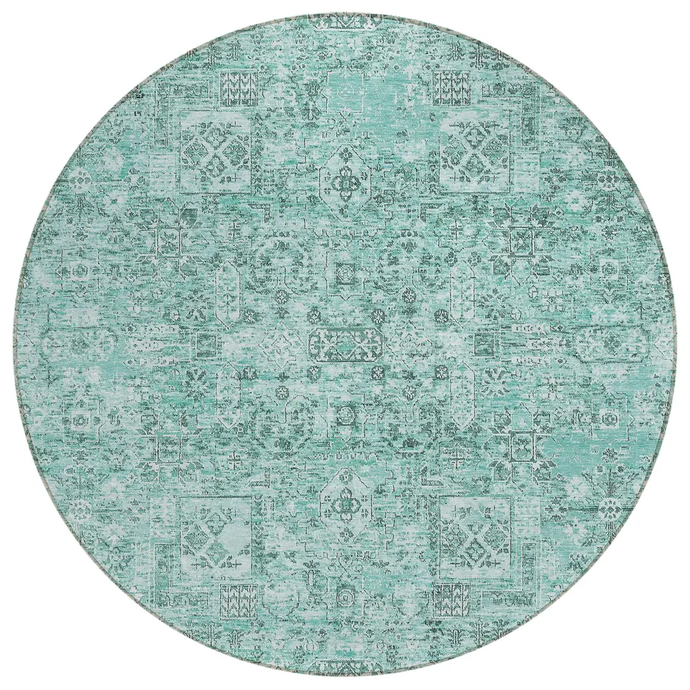 Chantille ACN611 Teal 8' x 8' Rug