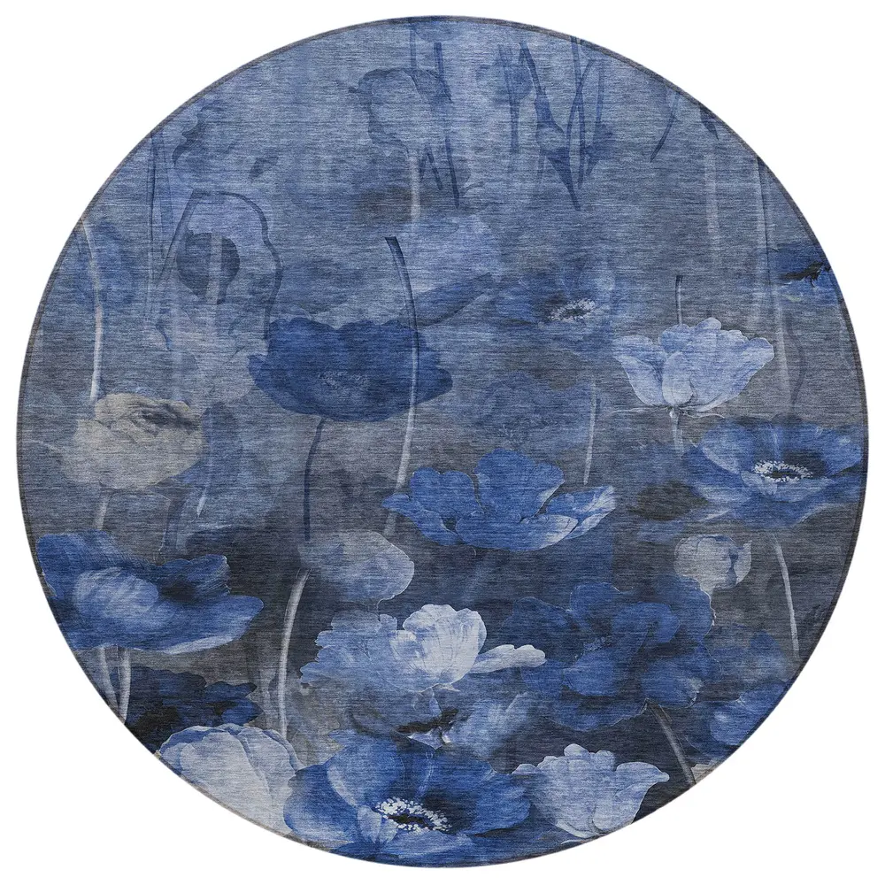 Chantille ACN613 Blue 8' x 8' Rug