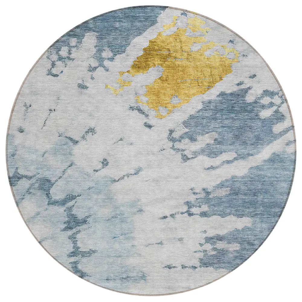 Chantille ACN614 Blue 8' x 8' Rug