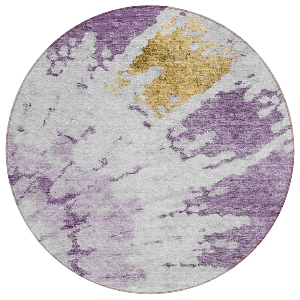 Chantille ACN614 Purple 8' x 8' Rug