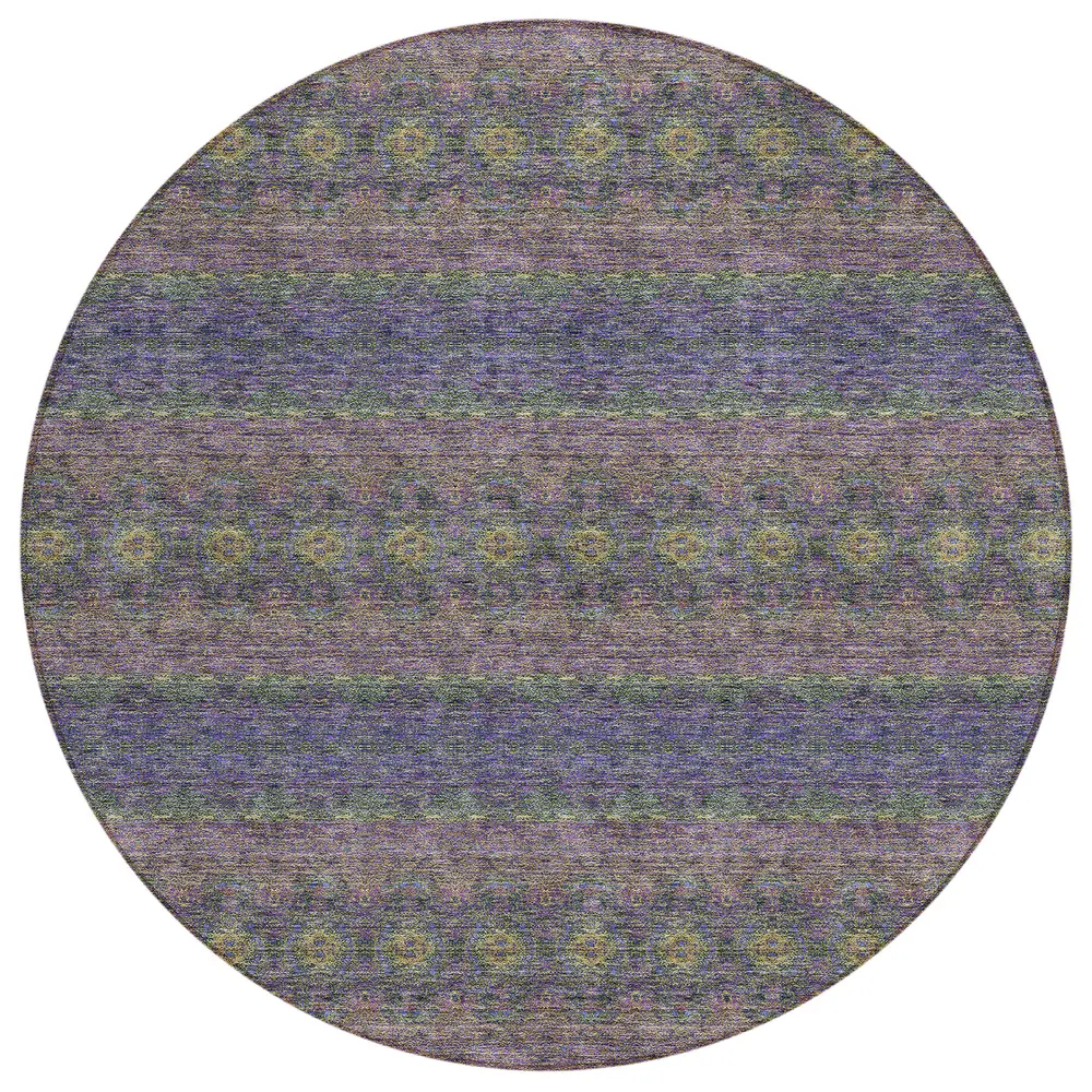 Chantille ACN615 Purple 8' x 8' Rug