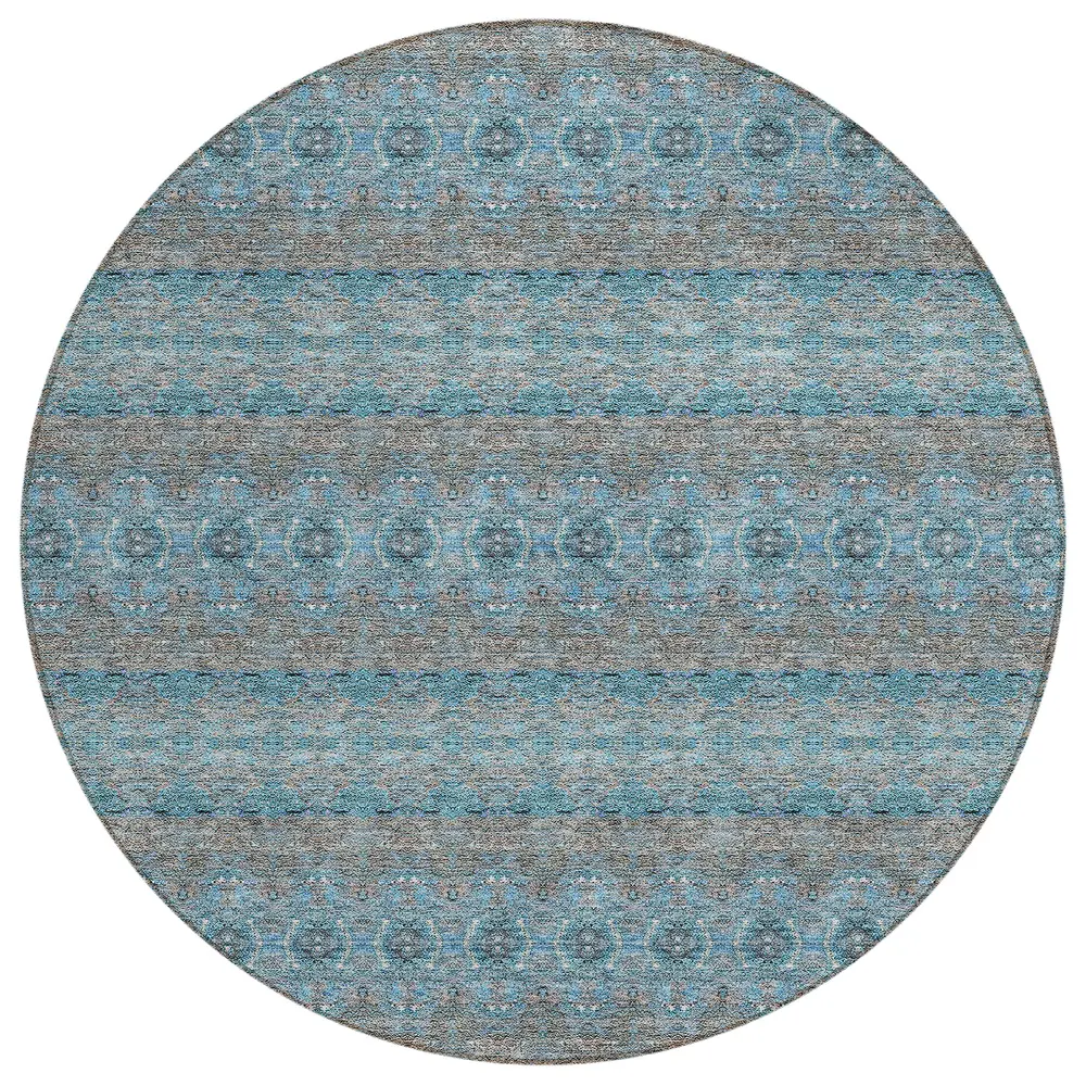 Chantille ACN615 Teal 8' x 8' Rug