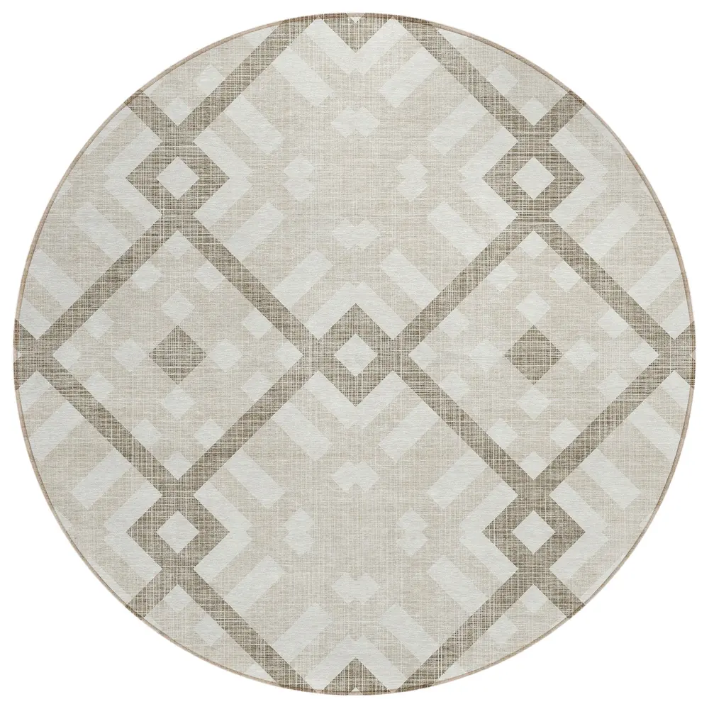 Chantille ACN616 Beige 8' x 8' Rug