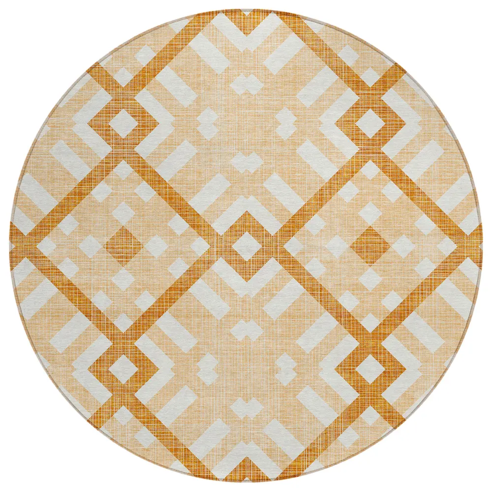 Chantille ACN616 Peach 8' x 8' Rug