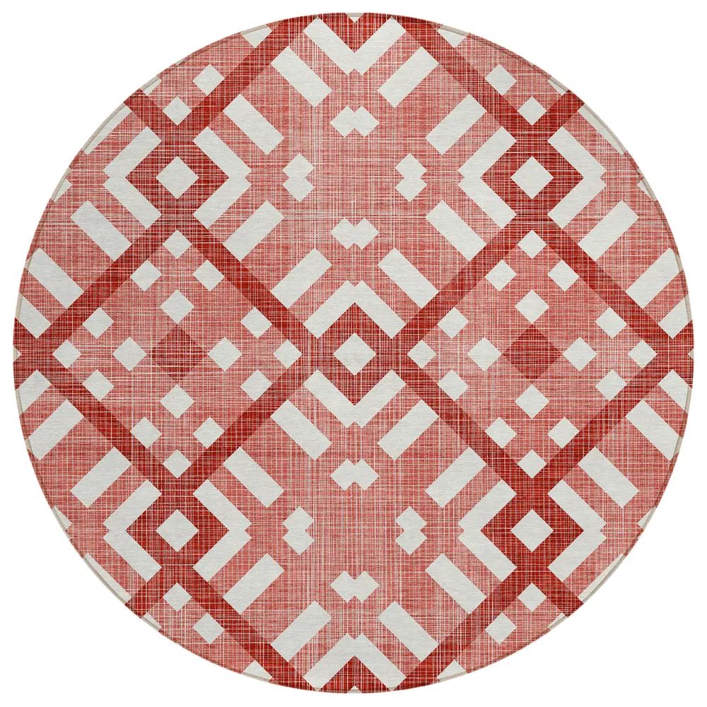 Chantille ACN616 Red 8' x 8' Rug