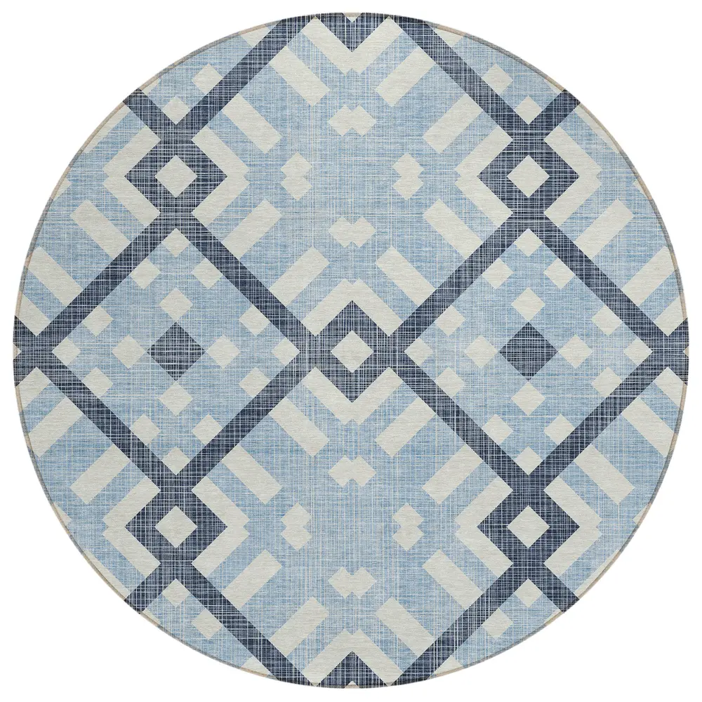 Chantille ACN616 Sky 8' x 8' Rug