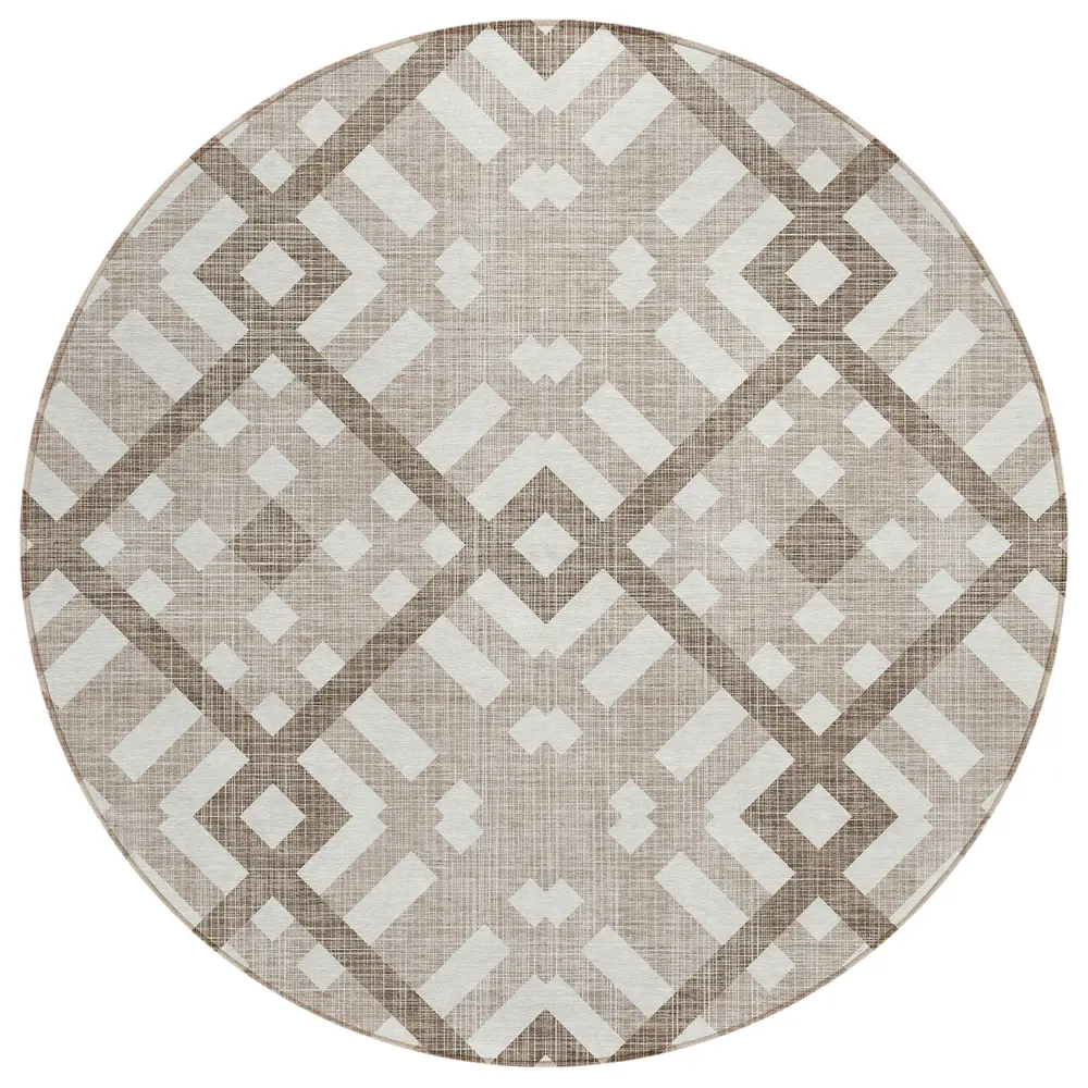 Chantille ACN616 Taupe 8' x 8' Rug